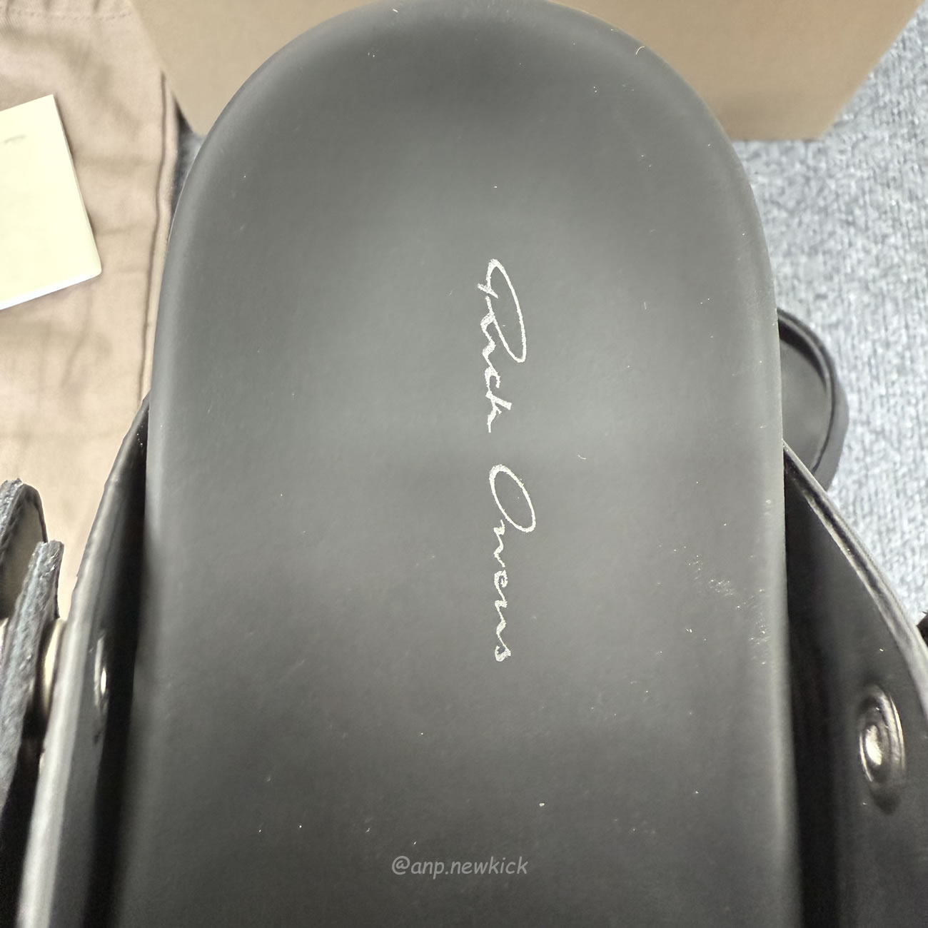 Rick Owens Hollywood Megalaced Mule Granola Black Ru01e5813 Loow1 09 (2) - www.newkick.vip